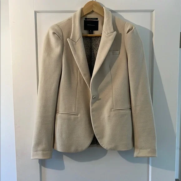 Cream Blazer - Picture 1 of 8